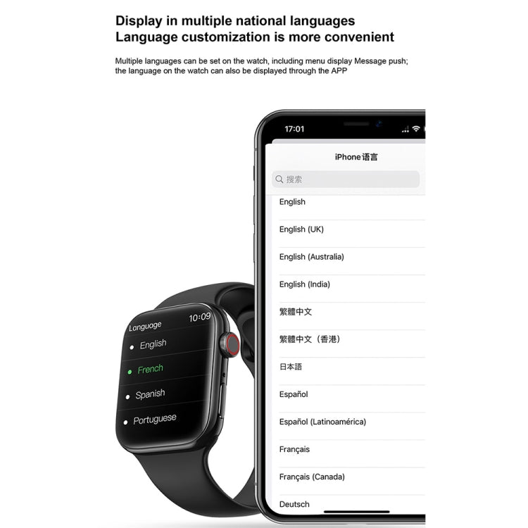 T900 PRO MAX L BIG 1.92 inch Large Screen Waterproof Smart Watch, Support Heart Rate / Blood Pressure / Oxygen / Multiple Sports Modes (White) - free shipping - PMC Jewellery - Order now!