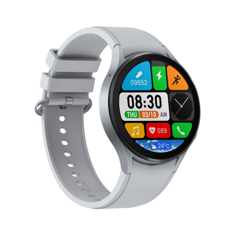 Zeblaze GTR 3 1.32 inch Smart Watch, Support Voice Calling / Heart Rate / Blood Oxygen / On-Wrist Skin Temperature / Sport Modes (Silver) - free shipping - PMC TechLife - Order now!