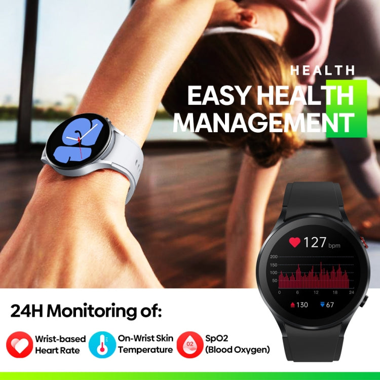 Zeblaze GTR 3 1.32 inch Smart Watch, Support Voice Calling / Heart Rate / Blood Oxygen / On-Wrist Skin Temperature / Sport Modes (Silver) - free shipping - PMC TechLife - Order now!