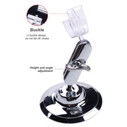 1000X Magnifier 0.3MP Image Sensor USB Digital Microscope with 8 LED & Professional Stand(Black)