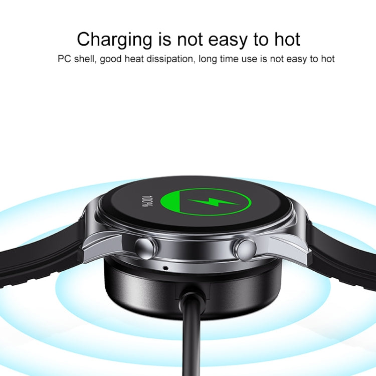 For Samsung Watch Yesido CA161 USB Magnetic Charger, Cable Length: 1m (Black) - Charger by Yesido | Online Shopping South Africa | PMC Jewellery | Buy Now Pay Later Mobicred