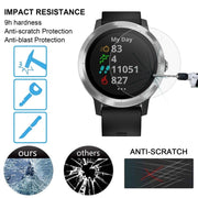 2 PCS ENKAY Hat-Prince 0.2mm 9H 2.15D Curved Edge Tempered Glass Film for Garmin Vivoactive 3 trainer