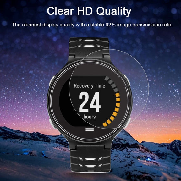 ENKAY Hat-Prince for Garmin Compatible witherunner 630 Smart Watch 0.2mm 9H Surface Hardness 2.15D Curved Edge Tempered Glass Film