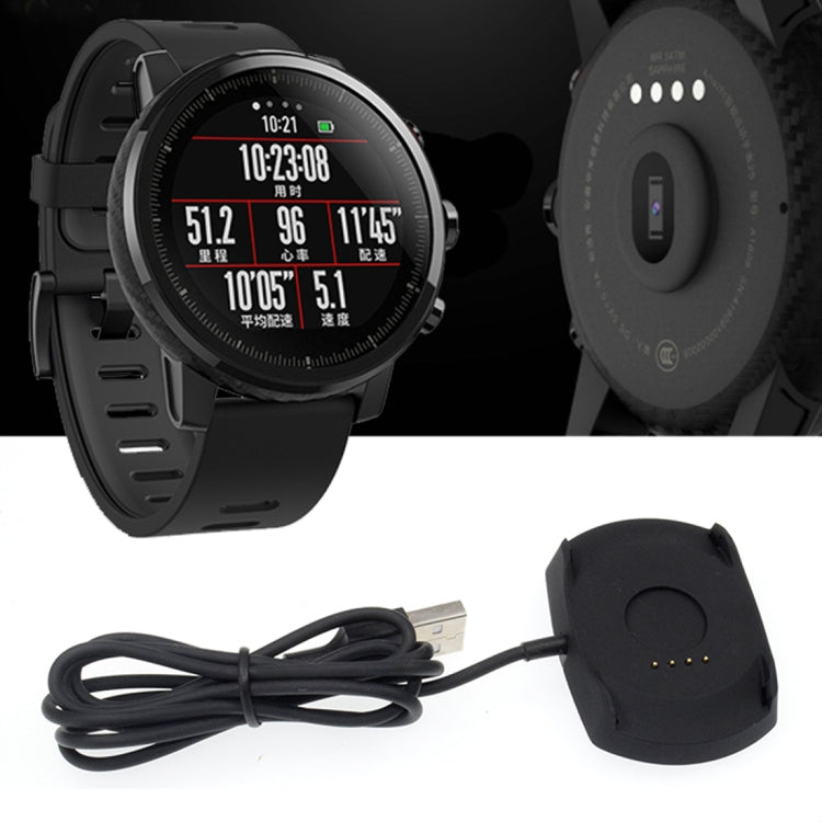 1m Portable Replacement Cradle Charger USB Charging Cable for Amazfit 2 Smart Watch - free shipping - PMC Jewellery - Order now!