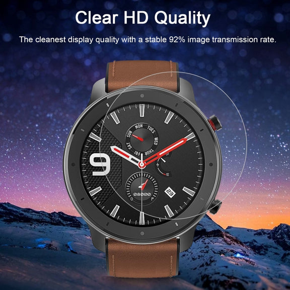 For Amazfit GTR 47mm 0.26mm 2.5D 9H Tempered Glass Film Screen Protector