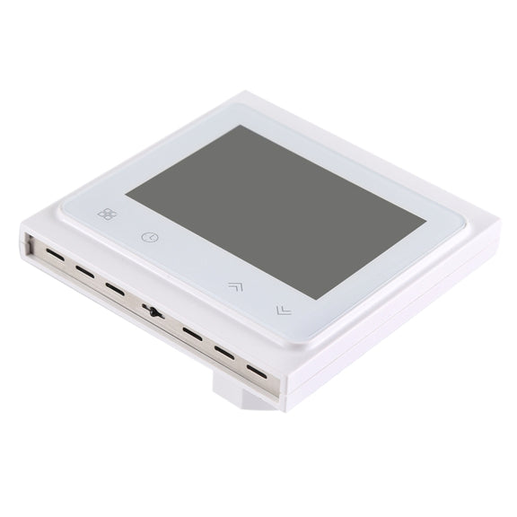 BHT-002GBLW 16A Load Electronic Heating Type LCD Digital Heating Room Thermostat with Sensor & Time Display, WiFi Control(White)