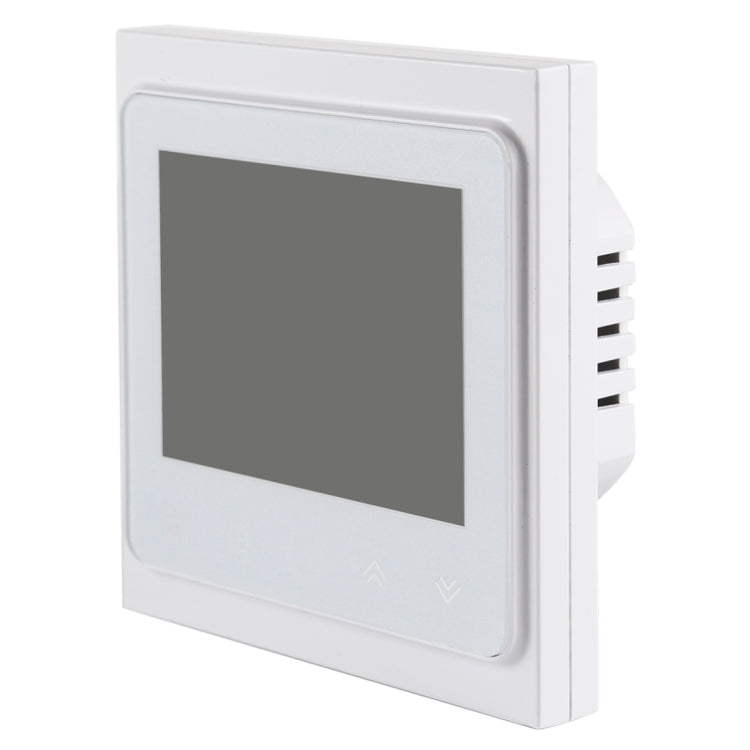 BHT-002GALW 3A Load Water Heating Type LCD Digital Heating Room Thermostat with Time Display, WiFi Control(White)