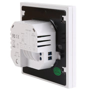 BHT-002GALW 3A Load Water Heating Type LCD Digital Heating Room Thermostat with Time Display, WiFi Control(White)