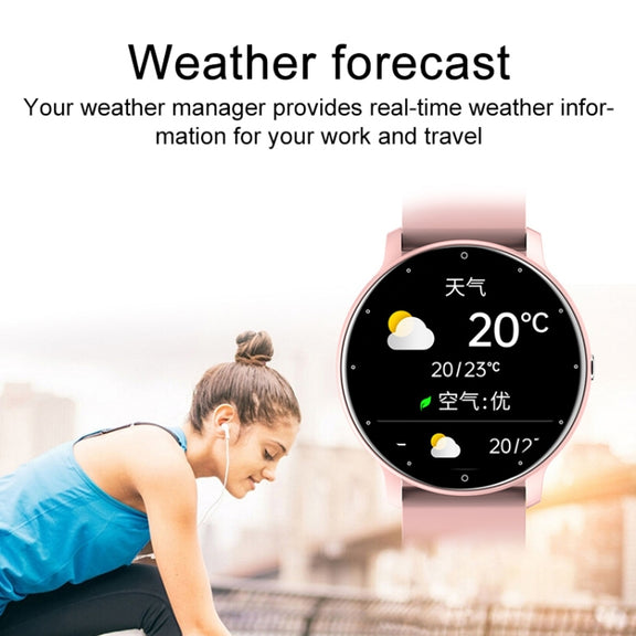 ZL02D 1.28 inch IP67 Water-resistant Steel Band Smart Watch Support Heart Rate Monitoring (Blue)