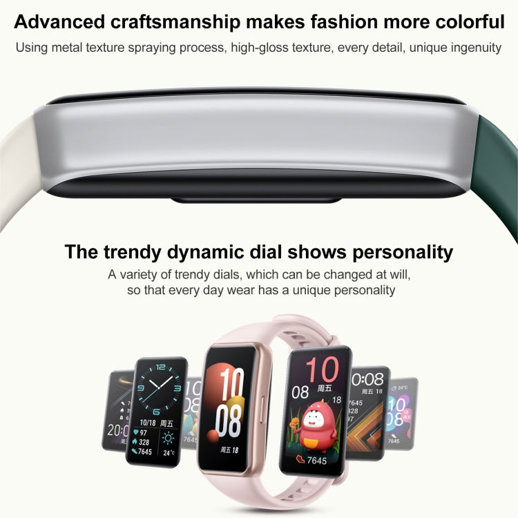 Honor Band 7 NFC, 1.47 inch AMOLED Screen, Support Heart Rate / Blood Oxygen / Sleep Monitoring(Pink) - free shipping - PMC Jewellery - Order now!