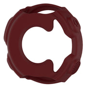 Solid Color Silicone Watch Protective Case for Garmin F235 / F750(Red)