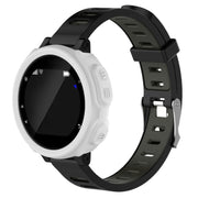 Solid Color Silicone Watch Protective Case for Garmin F235 / F750(White)