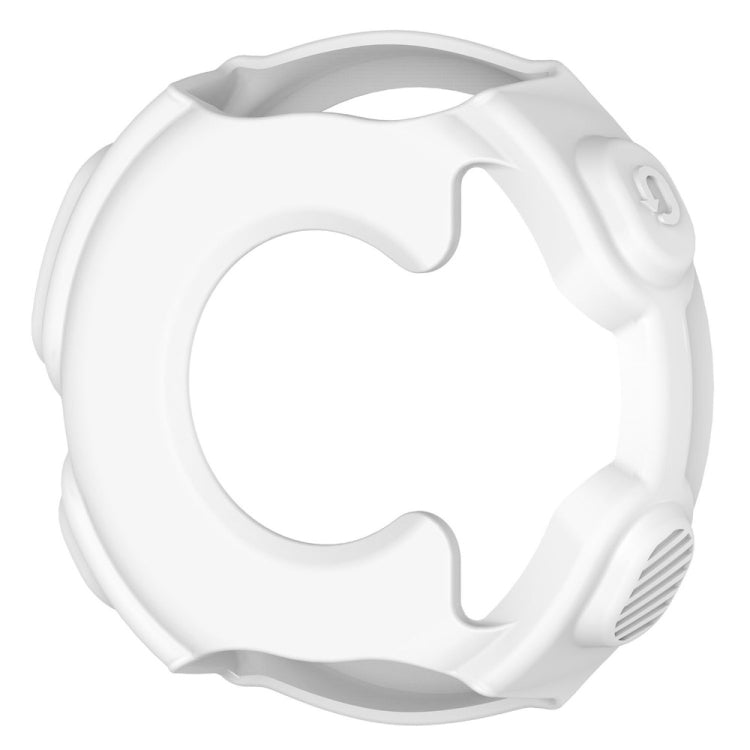 Solid Color Silicone Watch Protective Case for Garmin F235 / F750(White) - Screen Protector by ENKAY | Online Shopping South Africa | PMC TechLife | Buy Now Pay Later Mobicred