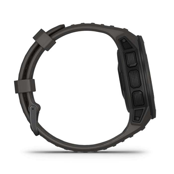 Silicone Watch Band for Garmin Instinct 22mm, Host not Included(Black) - Watch Bands by PMC TechLife | Online Shopping South Africa | PMC TechLife | Buy Now Pay Later Mobicred