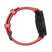 Silicone Watch Band for Garmin Instinct 22mm, Host not Included(Red)