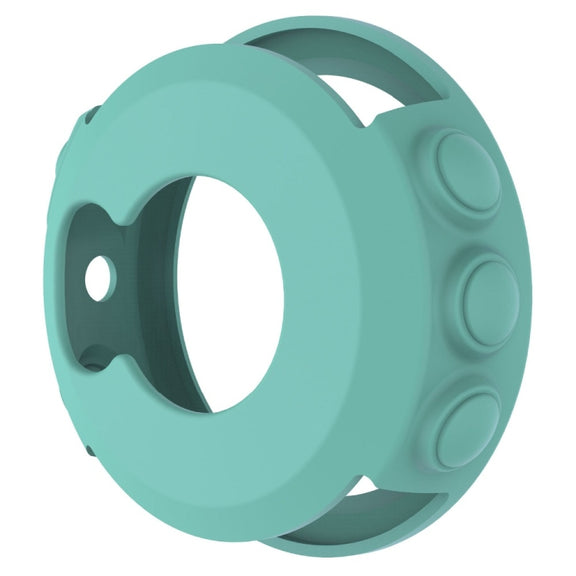 Solid Color Silicone Watch Protective Case for Garmin Fenix 5(Mint Green)