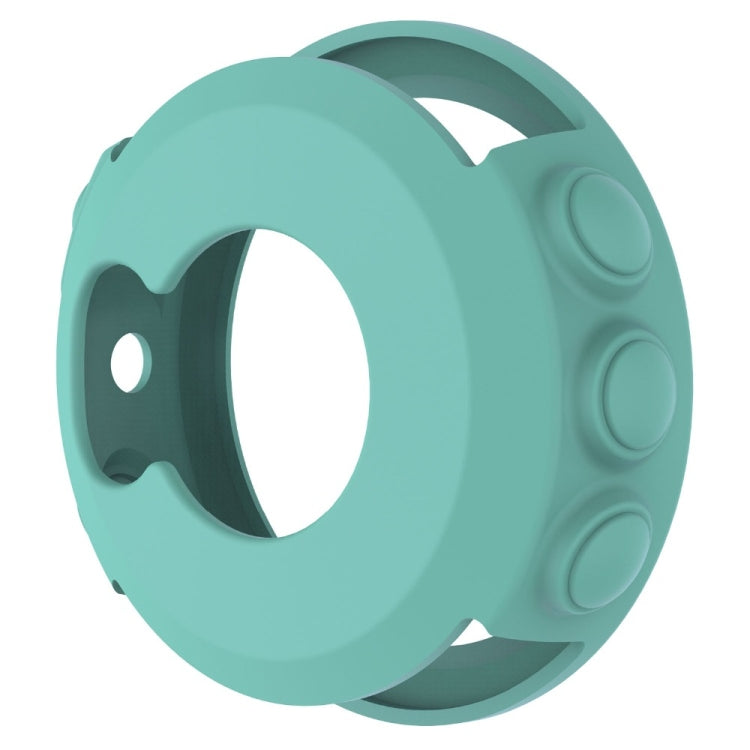 Solid Color Silicone Watch Protective Case for Garmin Fenix 5(Mint Green)
