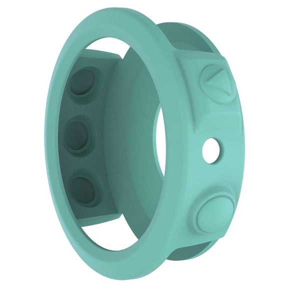 Solid Color Silicone Watch Protective Case for Garmin Fenix 5(Mint Green)