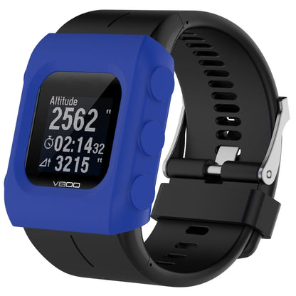 Solid Color Silicone Watch Protective Case for POLAR V800(Blue) - free shipping - PMC Jewellery - Order now!
