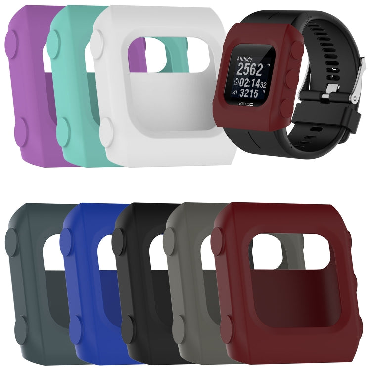 Solid Color Silicone Watch Protective Case for POLAR V800(Blue) - free shipping - PMC Jewellery - Order now!