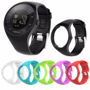 Silicone Sport Watch Band for POLAR M200(Red)