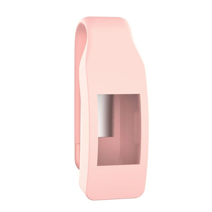 Smart Watch Silicone Clip Button Protective Case for Fitbit Inspire / Inspire HR / Ace 2(Pink) - Screen Protector by ENKAY | Online Shopping South Africa | PMC Jewellery | Buy Now Pay Later Mobicred