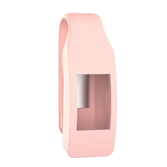 Smart Watch Silicone Clip Button Protective Case for Fitbit Inspire / Inspire HR / Ace 2(Pink) - Screen Protector by ENKAY | Online Shopping South Africa | PMC Jewellery | Buy Now Pay Later Mobicred