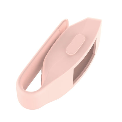 Smart Watch Silicone Clip Button Protective Case for Fitbit Inspire / Inspire HR / Ace 2(Pink) - Screen Protector by ENKAY | Online Shopping South Africa | PMC Jewellery | Buy Now Pay Later Mobicred