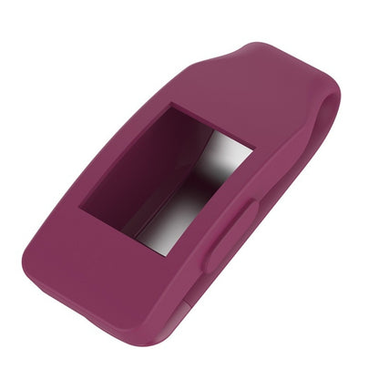 Smart Watch Silicone Clip Button Protective Case for Fitbit Inspire / Inspire HR / Ace 2(Wine Red) - Screen Protector by ENKAY | Online Shopping South Africa | PMC Jewellery | Buy Now Pay Later Mobicred