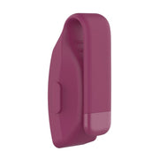 Smart Watch Silicone Clip Button Protective Case for Fitbit Inspire / Inspire HR / Ace 2(Wine Red)