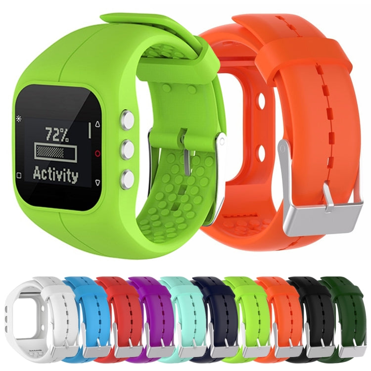 Smart Watch Silicome Watch Band for POLAR A300(White)