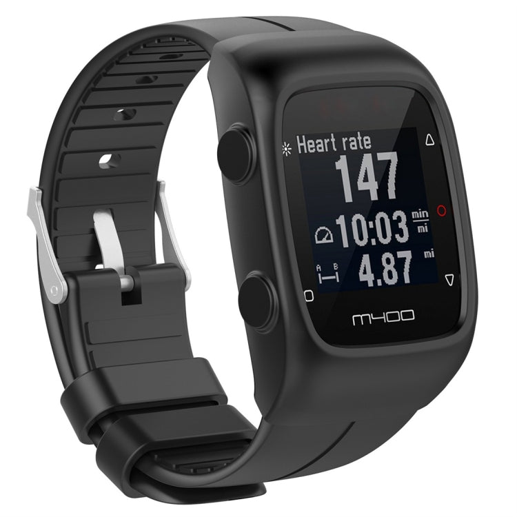 Smart Watch Silicone Protective Case for POLAR M430(Black) - free shipping - PMC Jewellery - Order now!