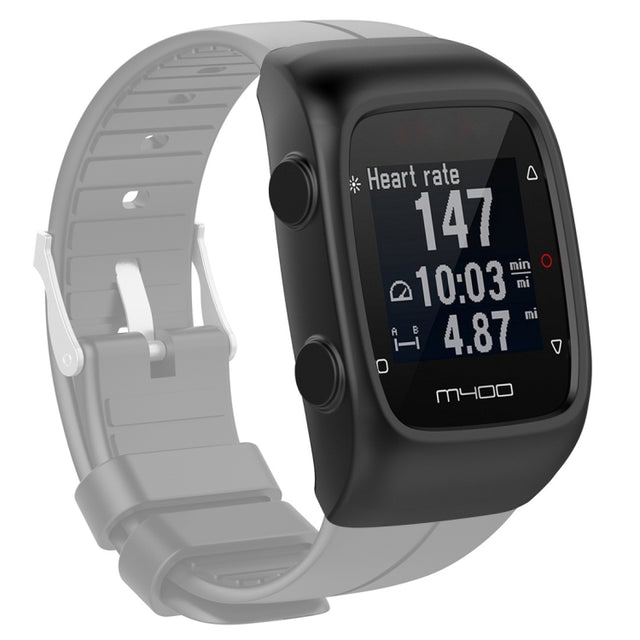 Smart Watch Silicone Protective Case for POLAR M430(Black)