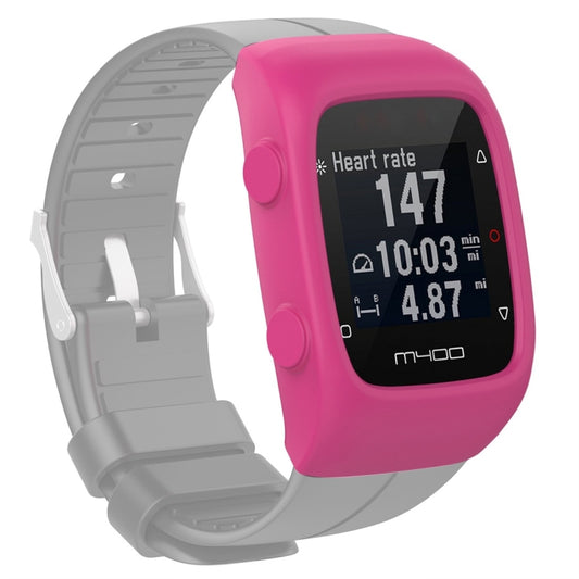 Smart Watch Silicone Protective Case for POLAR M430(Rose Red) - free shipping - PMC Jewellery - Order now!