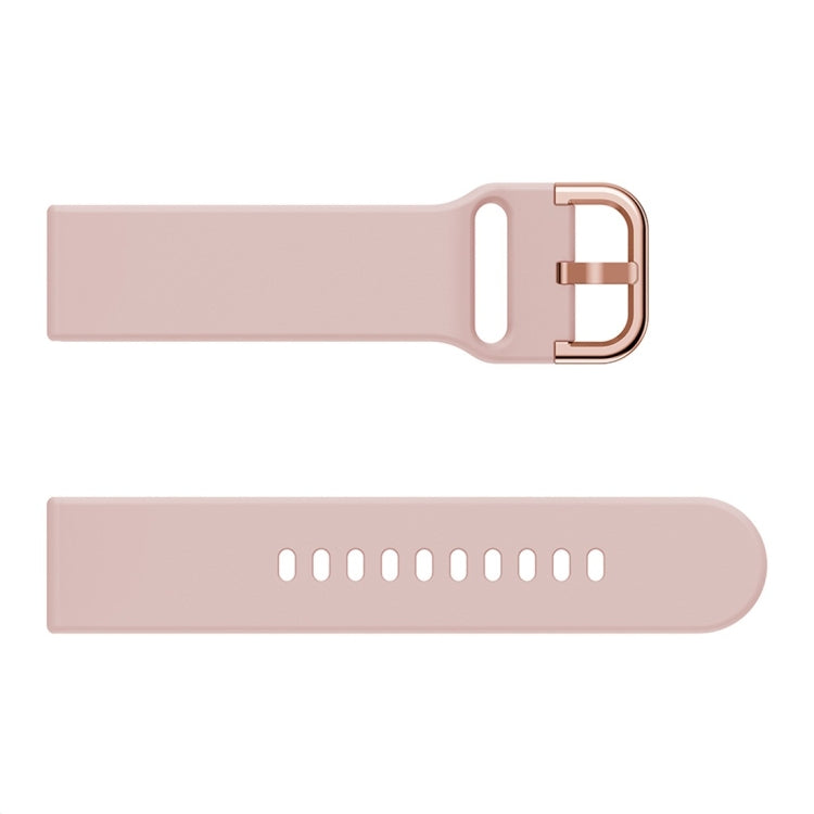 Smart Watch Electroplated Buckle Watch Band for Galaxy Watch Active(Pink) - Watch Bands by PMC TechLife | Online Shopping South Africa | PMC TechLife | Buy Now Pay Later Mobicred