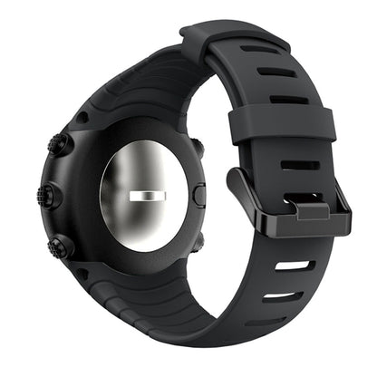 Smart Watch Silicone Watch Band for Suunto Core(Black) -  by PMC Jewellery | Online Shopping South Africa | PMC Jewellery | Buy Now Pay Later Mobicred