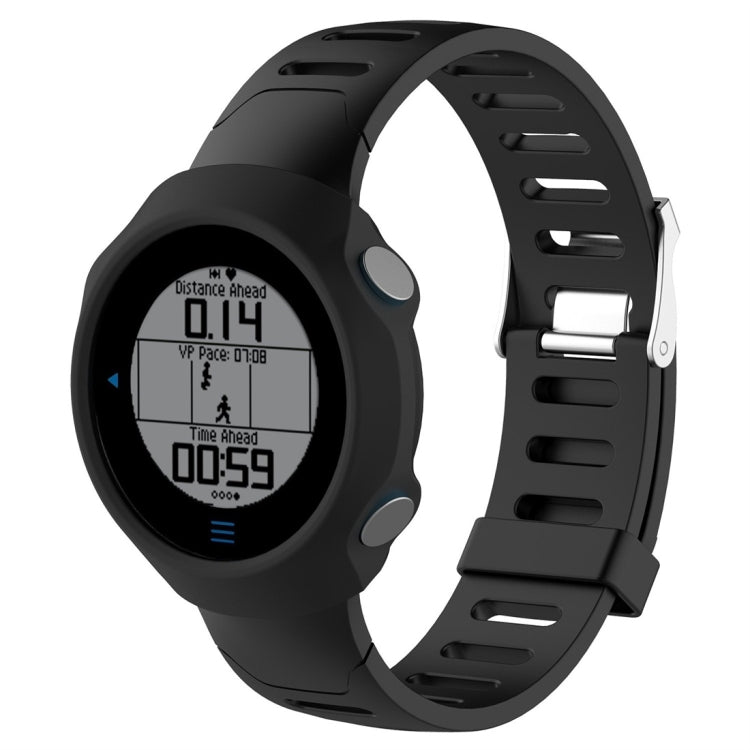 Smart Watch Silicone Protective Case for Garmin Compatible witherunner 610(Black)