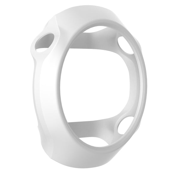 Smart Watch Silicone Protective Case for Garmin Compatible witherunner 610(White)