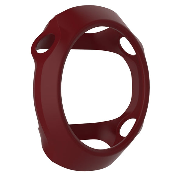Smart Watch Silicone Protective Case for Garmin Compatible witherunner 610(Brown)
