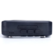 TON009 Stereo Cassette Tape Player FM/AM Radio with External Speaker