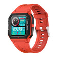 Lokmat FT10 1.3 inch IPS Touch Screen Waterproof Smart Watch, Support Music Play / Heart Rate / Blood Pressure Monitor(Red) - Smart Watches by Lokmat