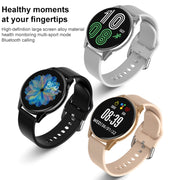 Lokmat T2 Pro 1.28 inch IPS Touch Screen Water-resistant Smart Watch, Support Heart Rate / Blood Pressure Monitor (Pink)