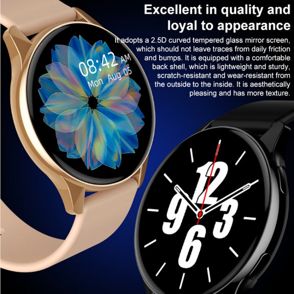 Lokmat T2 Pro 1.28 inch IPS Touch Screen Water-resistant Smart Watch, Support Heart Rate / Blood Pressure Monitor (Pink)