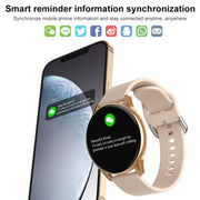 Lokmat T2 Pro 1.28 inch IPS Touch Screen Water-resistant Smart Watch, Support Heart Rate / Blood Pressure Monitor (Pink)