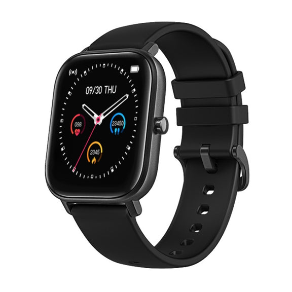 LOKMAT P8 1.4 inch Screen Water-resistant Health Smart Watch, Pedometer / Sleep / Heart Rate Monitor (Black)