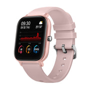 LOKMAT P8 1.4 inch Screen Water-resistant Health Smart Watch, Pedometer / Sleep / Heart Rate Monitor (Pink)