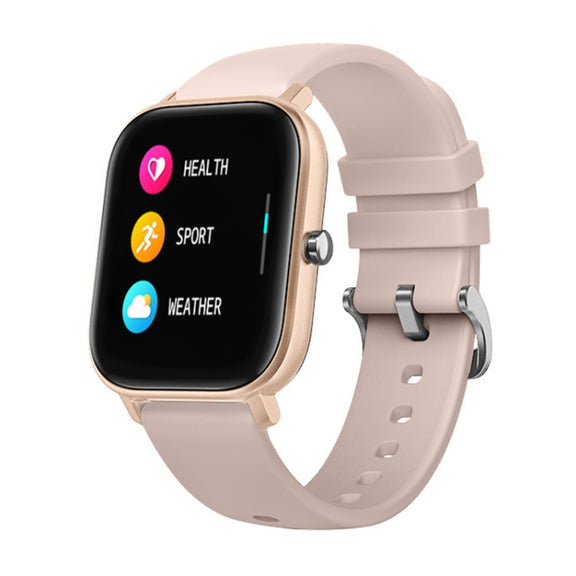 LOKMAT P8 1.4 inch Screen Water-resistant Health Smart Watch, Pedometer / Sleep / Heart Rate Monitor (Gold)