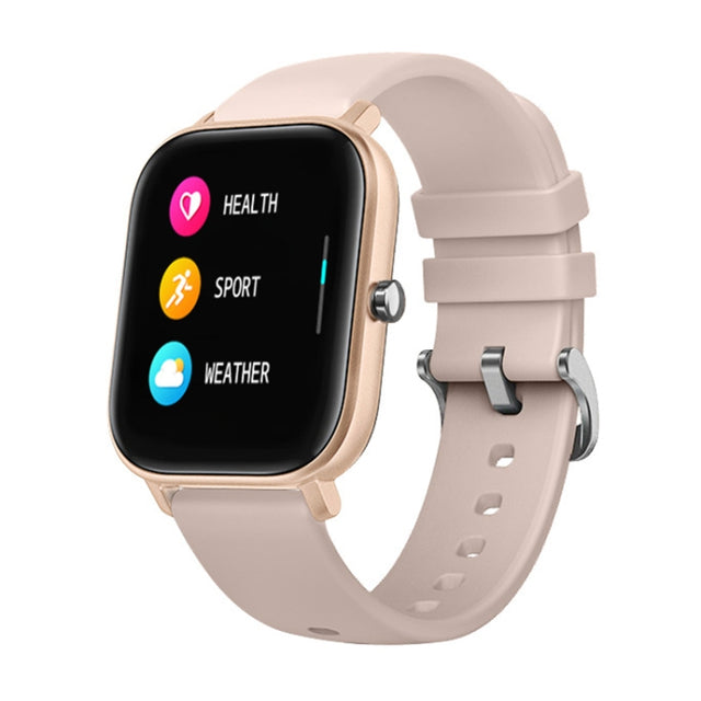 LOKMAT P8 1.4 inch Screen Water-resistant Health Smart Watch, Pedometer / Sleep / Heart Rate Monitor (Gold)