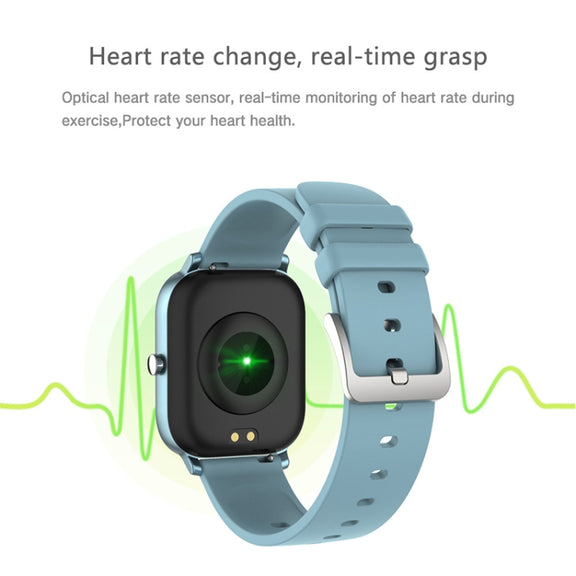 LOKMAT P8 1.4 inch Screen Water-resistant Health Smart Watch, Pedometer / Sleep / Heart Rate Monitor (Blue)