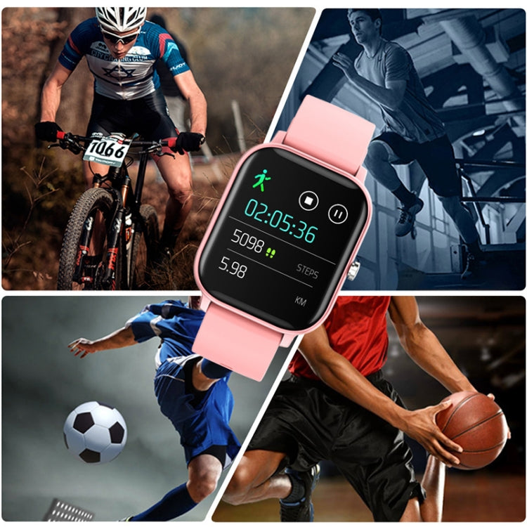 LOKMAT P8 1.4 inch Screen Water-resistant Health Smart Watch, Pedometer / Sleep / Heart Rate Monitor (Black)